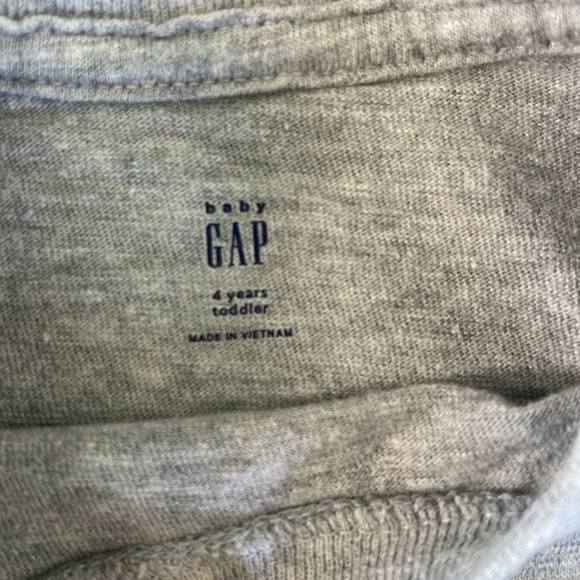 Gap Boys Dino Christmas Long Sleeved T-Shirt Size 4 - Picture 4 of 5